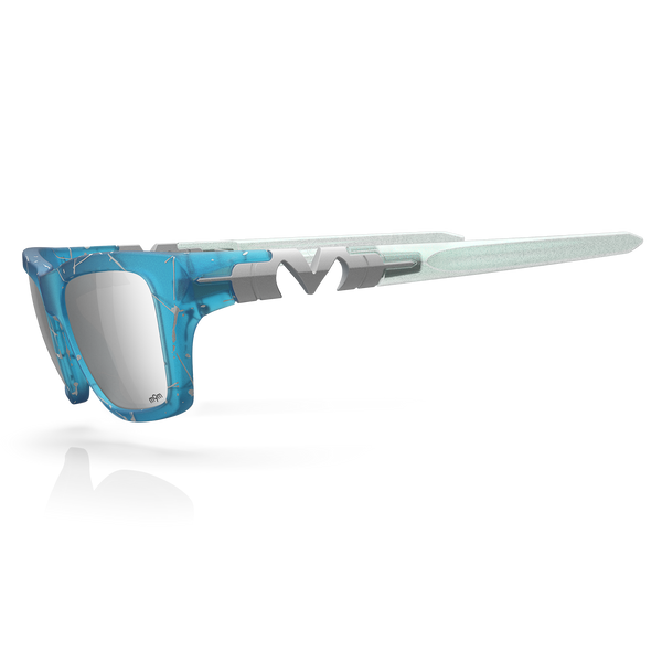 Pleasure - Matte Ice / Silver Splatter / Silver Plasmachromatic