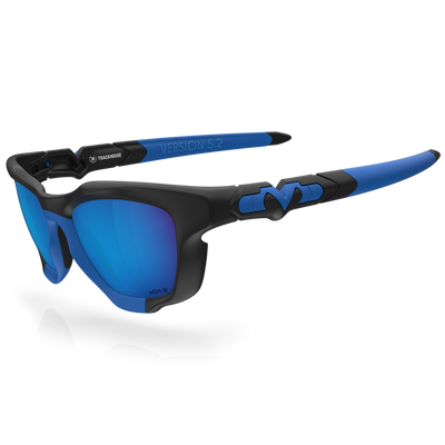 Version 5.2 - Matte-Max™ Black / Trackhouse Blue / Glacier Plasmachromatic Polarized