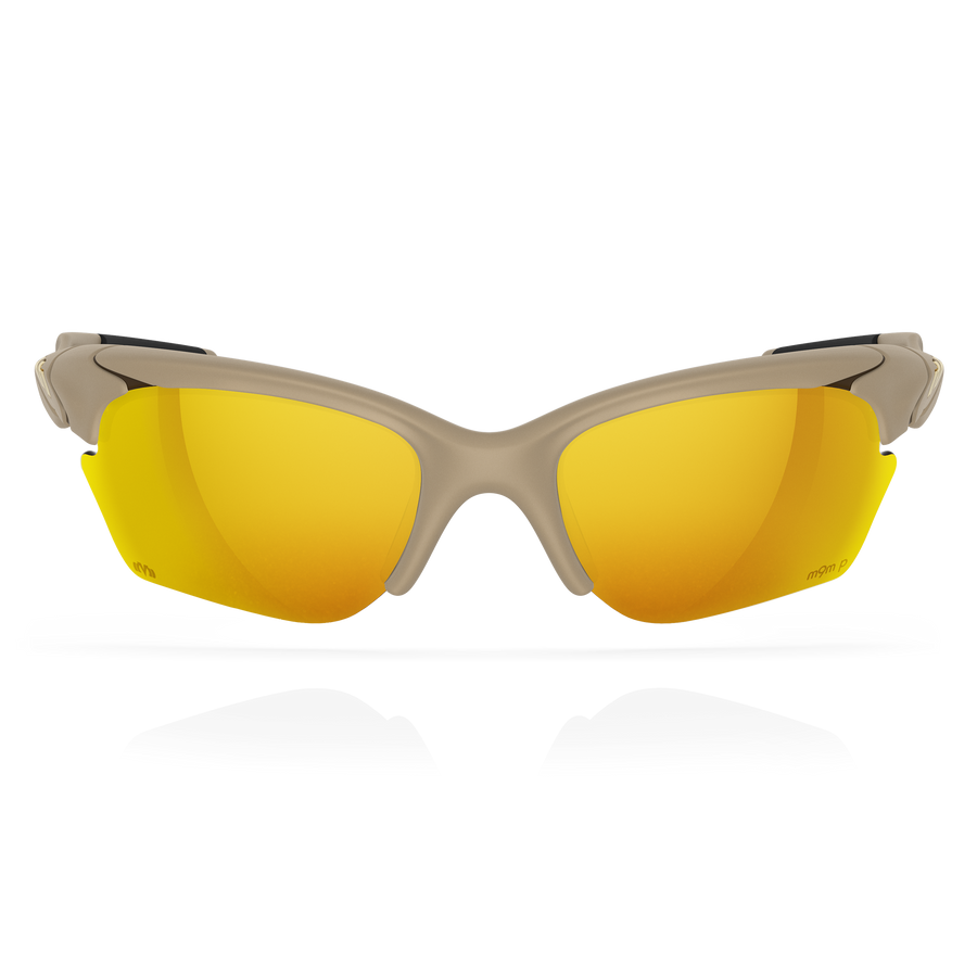 Gigawatt - Matte Sand / Chocolate / Gold Plasmachromatic Polarized