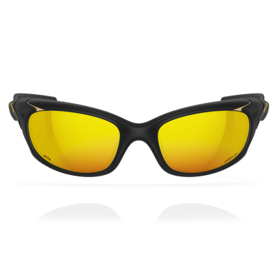 Jigawatt - Matte Black / Gold / Gold Plasmachromatic Polarized