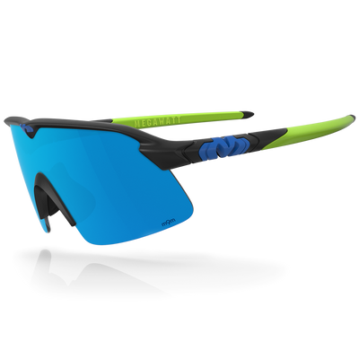 Megawatt Mid - Matte Black / Dayglo Yellow / Glacier Plasmachromatic