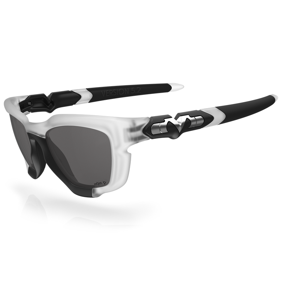 Version 5.2 - Matte-Max Ghost / Black / Gray Polarized