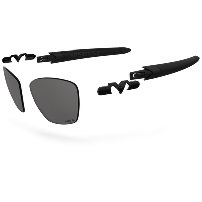 Version 5.2 Tackle Box - Matte-Max Black / Matte Black / Gray Polarized
