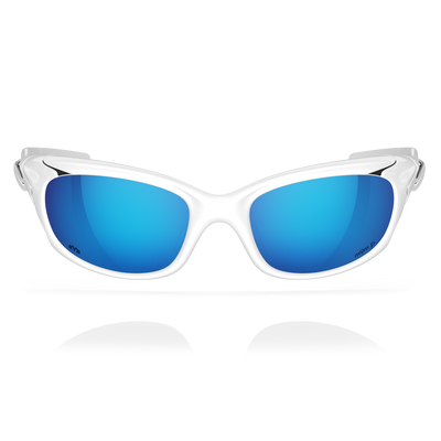 Jigawatt - Gloss White / Black / Glacier Plasmachromatic Polarized