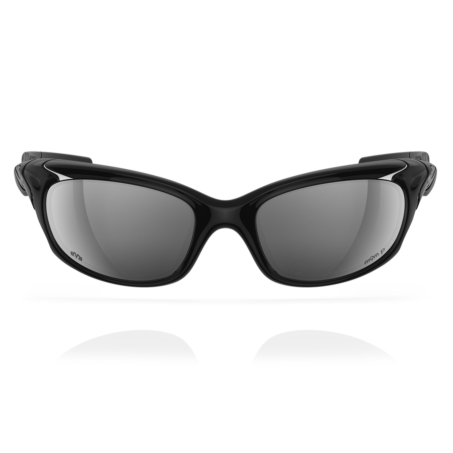 Jigawatt - Gloss Black / White / Obsidian Plasmachromatic Polarized