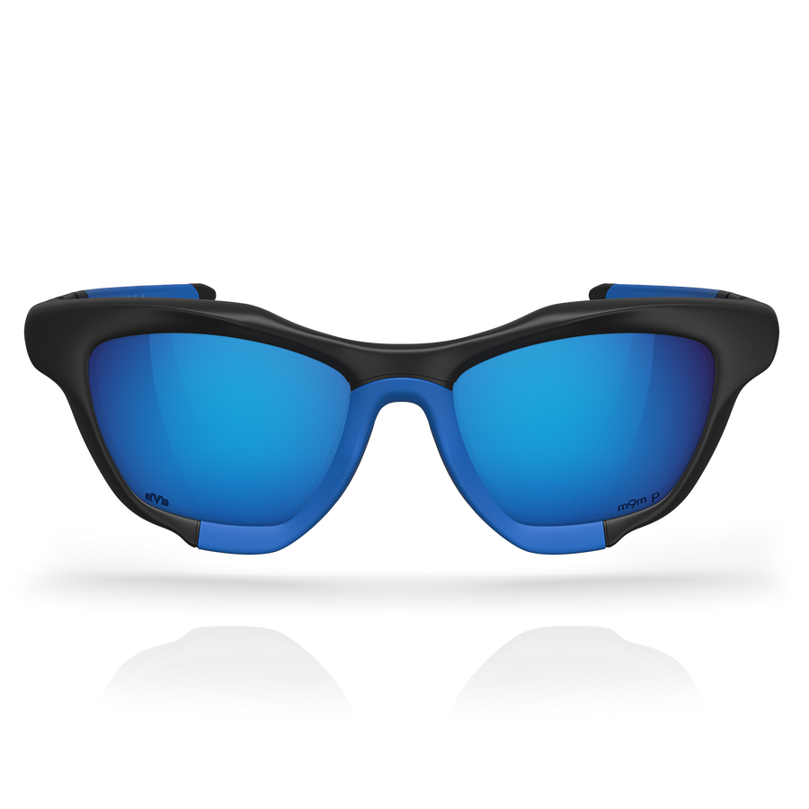 Version 5.2 - Matte-Max™ Black / Trackhouse Blue / Glacier Plasmachromatic Polarized