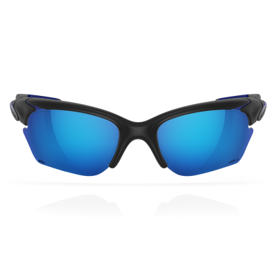 Gigawatt - Matte Black / Blue / Glacier Plasmachromatic Polarized