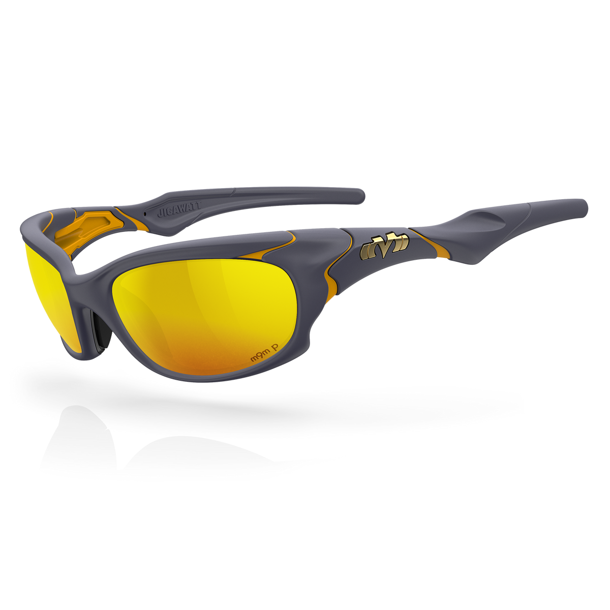 Jigawatt - Matte Shadow / Goldenrod / Gold Plasmachromatic Polarized