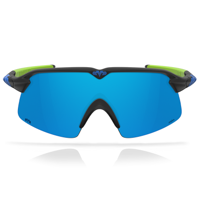 Megawatt Mid - Matte Black / Dayglo Yellow / Glacier Plasmachromatic