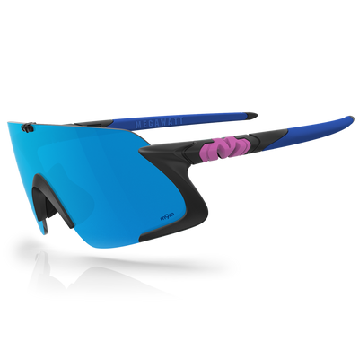 Megawatt - Matte Black / Blue / Glacier Plasmachromatic