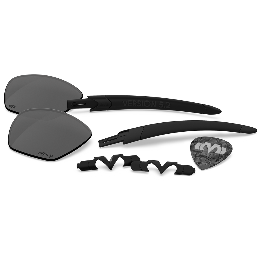 Version 5.2 Tackle Box - Matte-Max Black / Matte Black / Gray Polarized