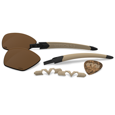 Version 5.2 Tackle Box - Matte-Max Black / Matte Sand / Copper Plasmachromatic