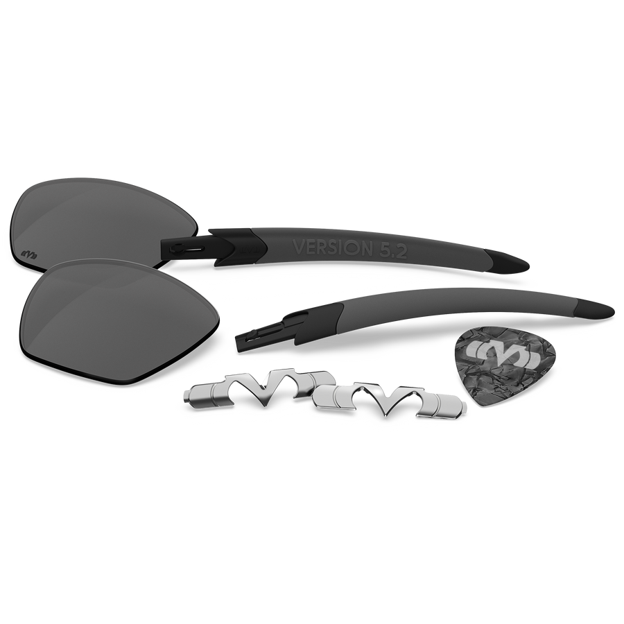 Version 5.2 Tackle Box - Matte-Max Black / Matte Shadow / Satin Silver / Gray
