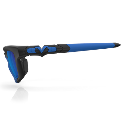 Version 5.2 - Matte-Max™ Black / Trackhouse Blue / Glacier Plasmachromatic Polarized