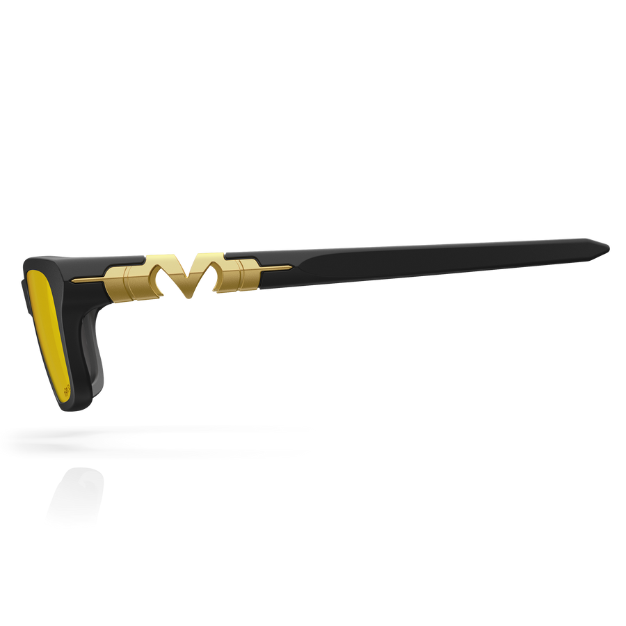 Business - Matte Black / Gold Plasmachromatic Polarized