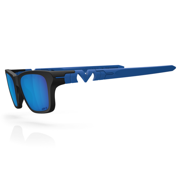 Business - Matte Black / Trackhouse Blue / Glacier Plasmachromatic Polarized