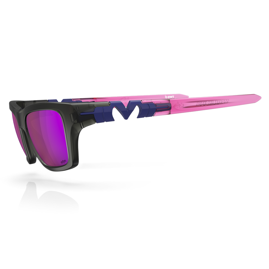 Pleasure - Matte Smoke / Pink / Amethyst Plasmachromatic