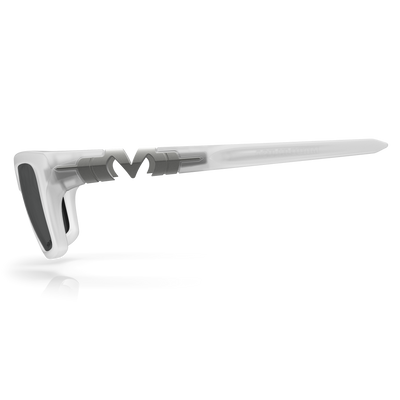 Pleasure - Matte Ghost / Gray Polarized