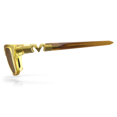 Pleasure - Matte Vintage Yellow / Amber / Sepia