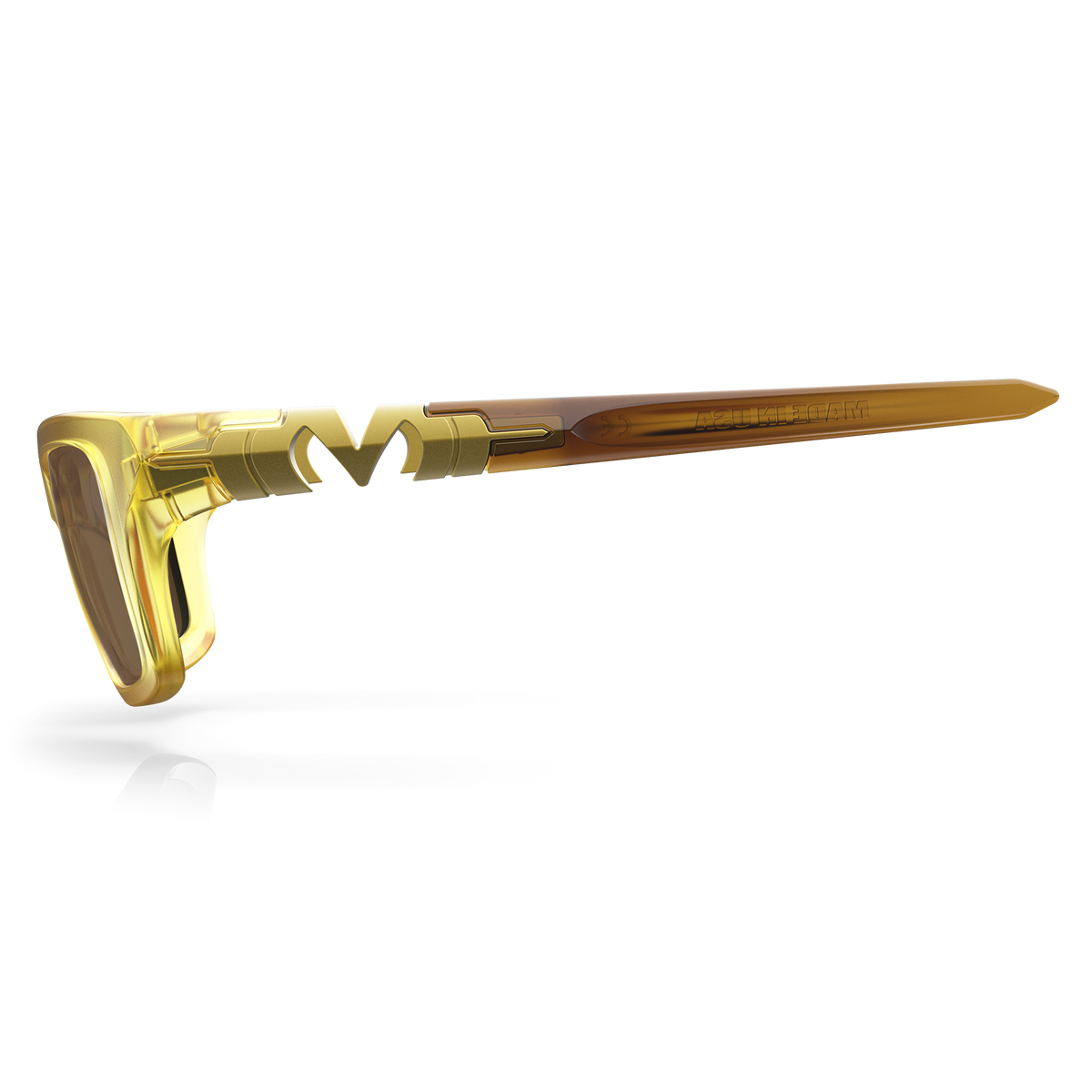 Pleasure - Matte Vintage Yellow / Amber / Sepia