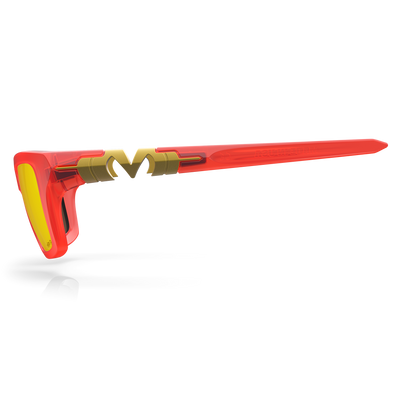 Pleasure - Matte Hot / Gold Plasmachromatic Polarized