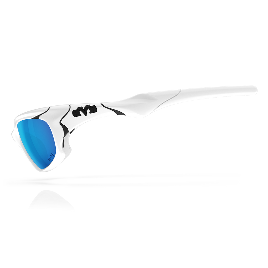 Jigawatt - Gloss White / Black / Glacier Plasmachromatic Polarized