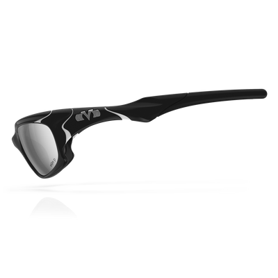 Jigawatt - Gloss Black / White / Obsidian Plasmachromatic Polarized