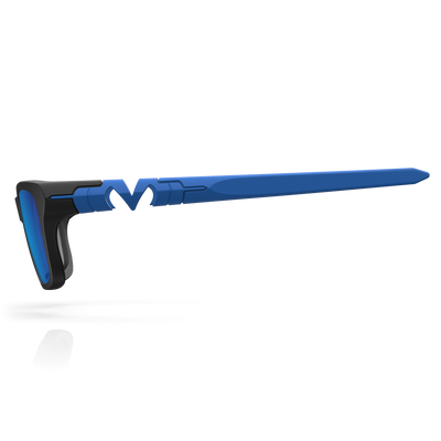 Business - Matte Black / Trackhouse Blue / Glacier Plasmachromatic Polarized