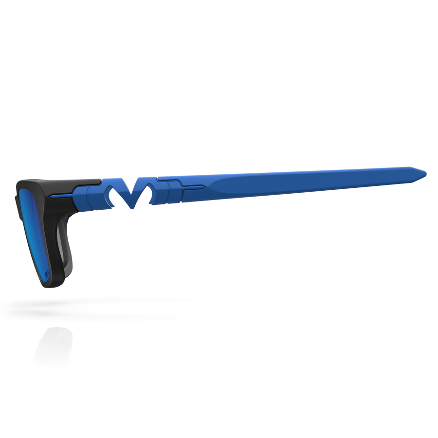 Business - Matte Black / Trackhouse Blue / Glacier Plasmachromatic Polarized