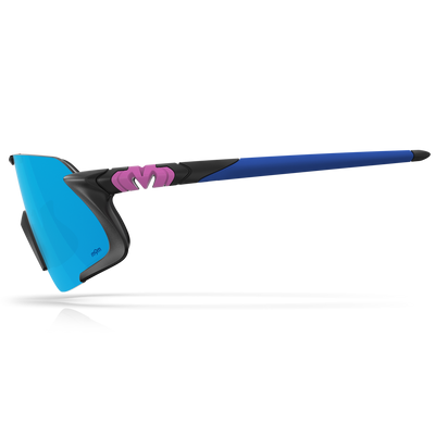 Megawatt - Matte Black / Blue / Glacier Plasmachromatic