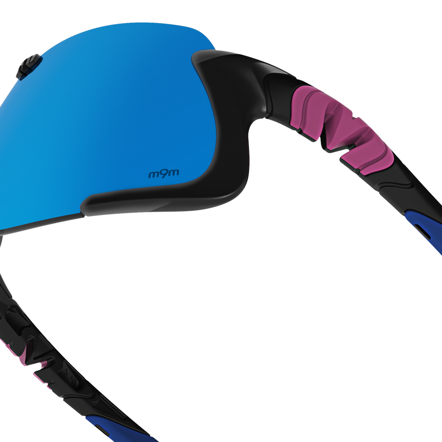 Megawatt - Matte Black / Blue / Glacier Plasmachromatic
