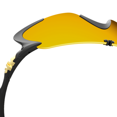 Megawatt - Matte Black / Gold Plasmachromatic