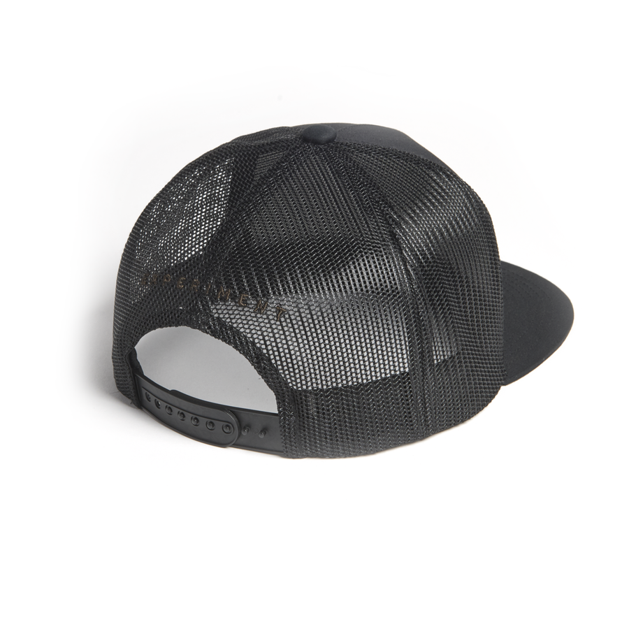 Alpha Trucker Hat - Black / Smoke