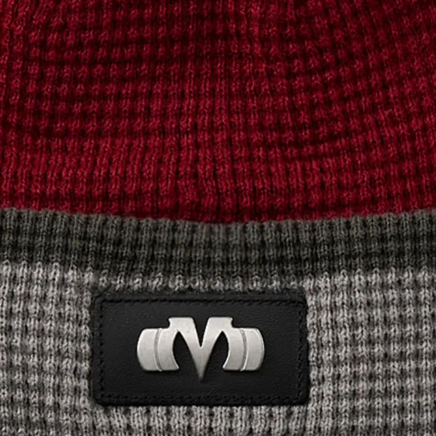 M-Gridlock Beanie - Brick / Smoke