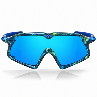 Megawatt Max - Cobalt Green Swirl / Glacier Plasmachromatic